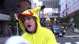 American Vlogger Logan Paul Being Massively Disrespectful In Japan Smashing Gameboys, Accosting Passersby As Pokemon