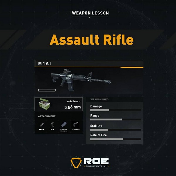 ROE Assault Rifle - M4A1