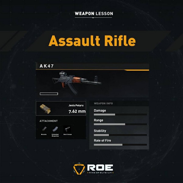 ROE Assault Rifle - AK47
