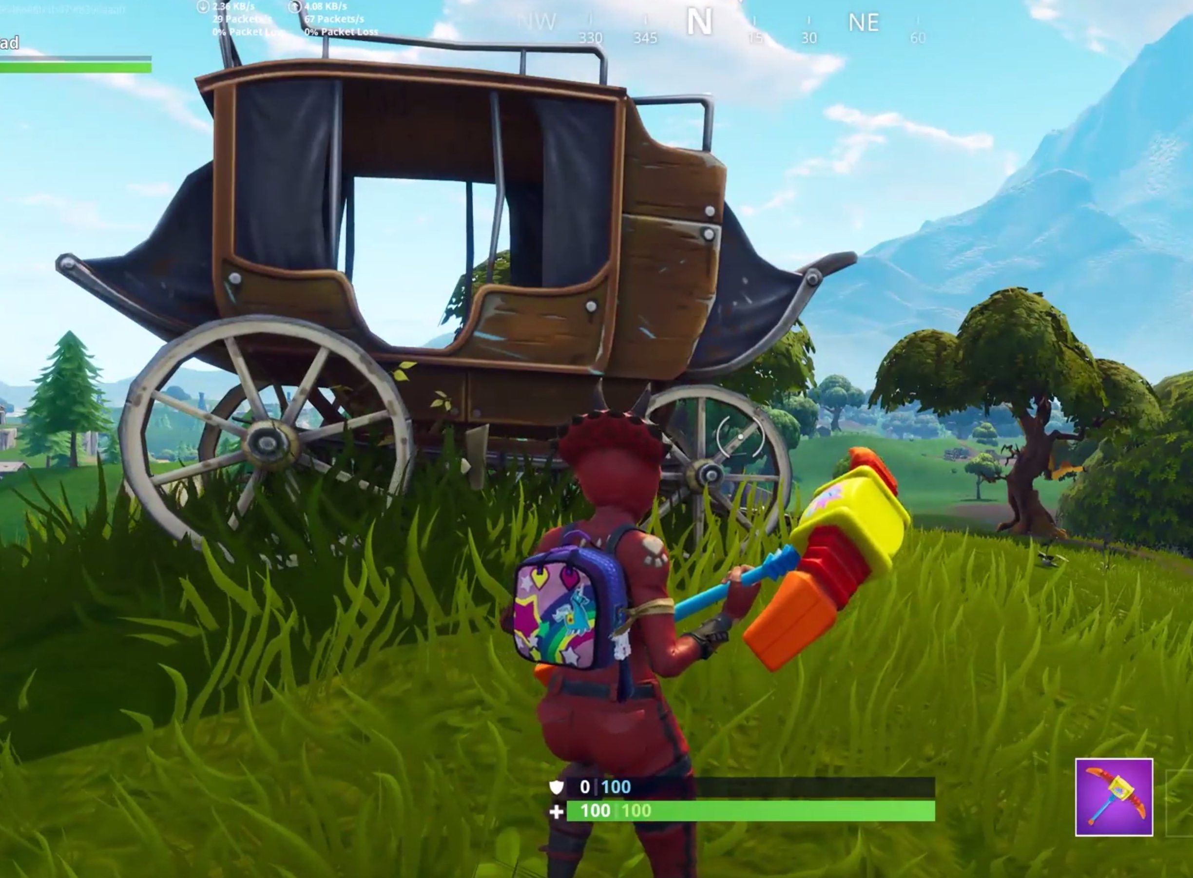 Fortnite’s Void Spits Out Western-Style Stage Wagon