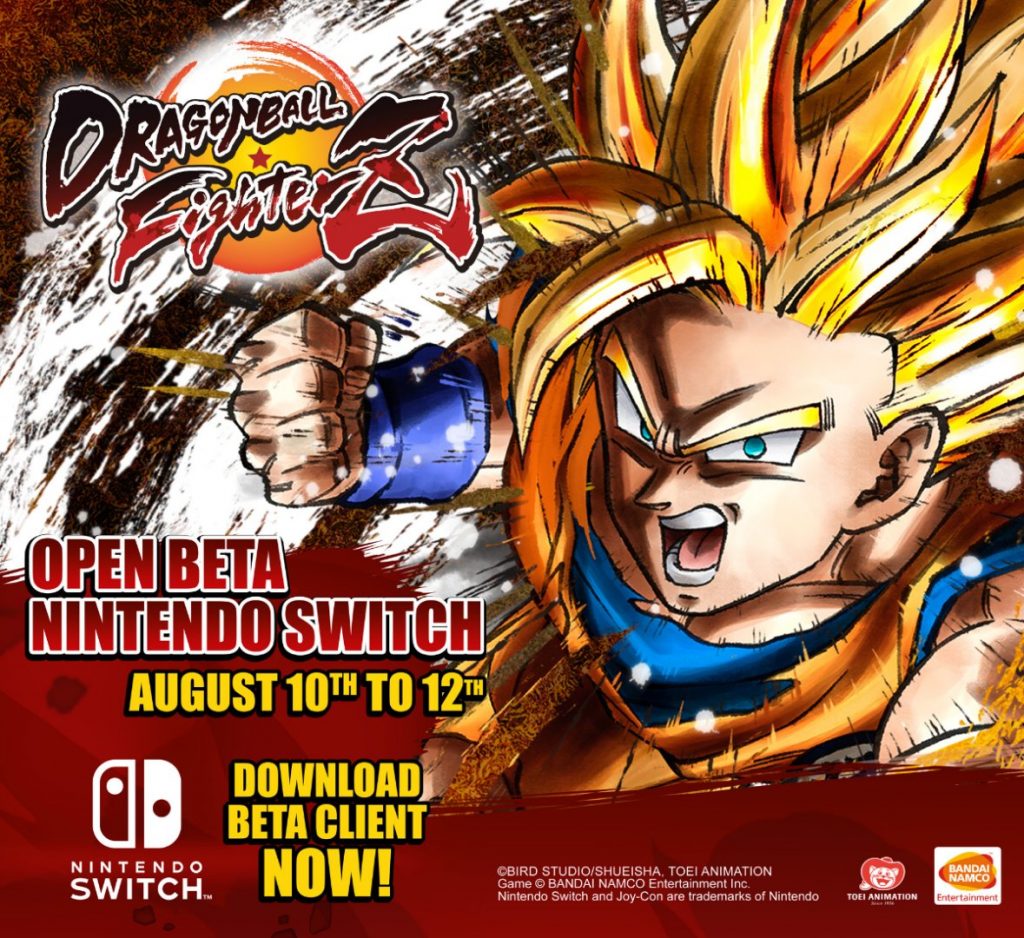 Dragon Ball FighterZ Switch Beta Dates Announced