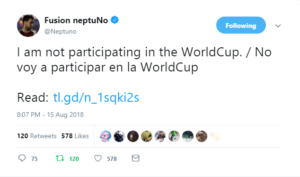 neptuNo退出世界杯
