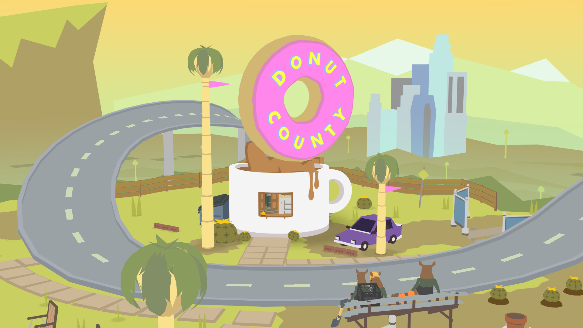 Zany Physics Puzzler Donut County Releases On August 28th