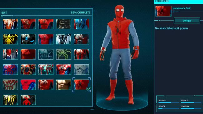 spider man Homemade Suit