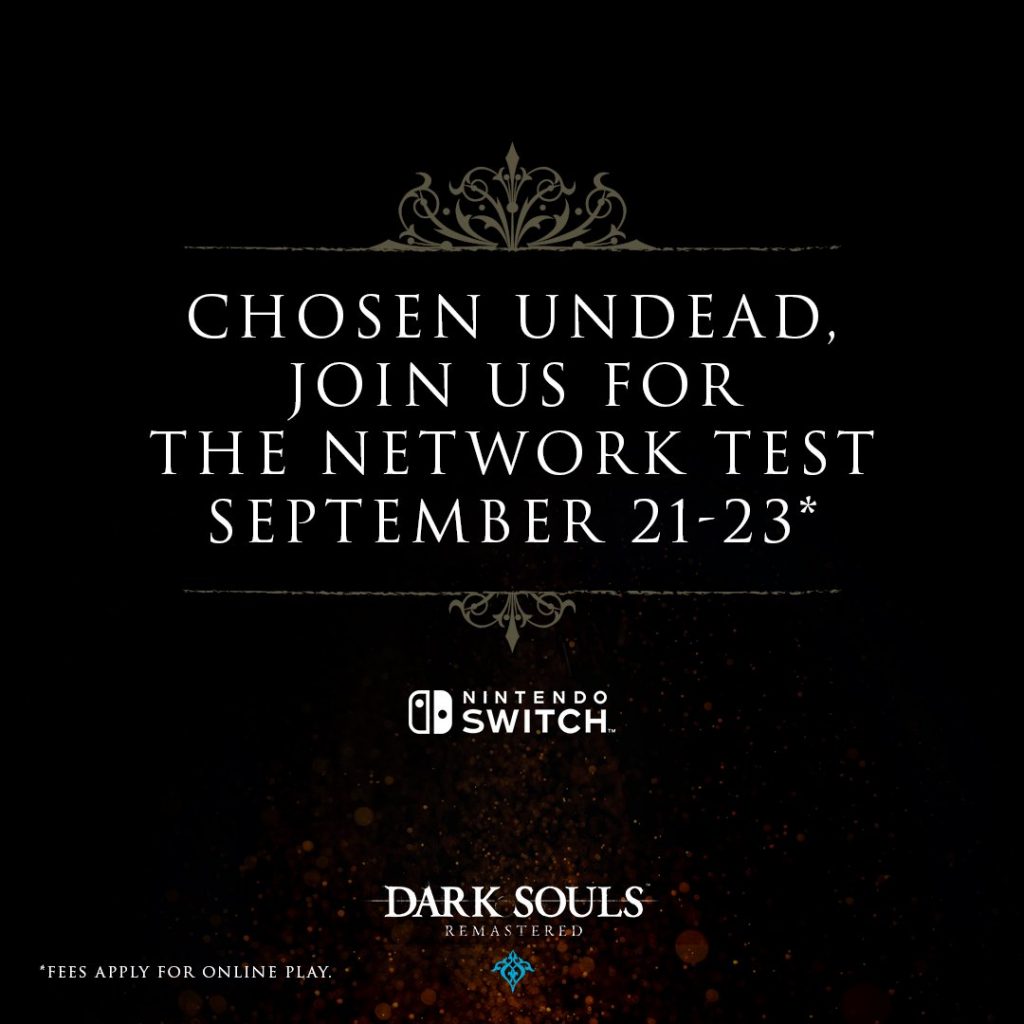 Dark Souls: Remastered Open Network Test Dates Revealed