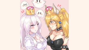 From Bowsette To Boosette Nintendo Fans Are Obsessed With Super Crown Transformations