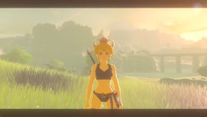 Bowsette Makes Appearance In Breath Of The Wild