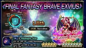 New FFBE Unit Lilith Guide And Review – Find Out Just How Good She Is