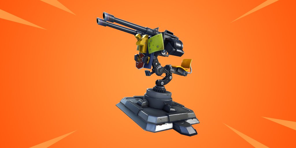 Deployable Mounted Turret Coming Soon To Fortnite