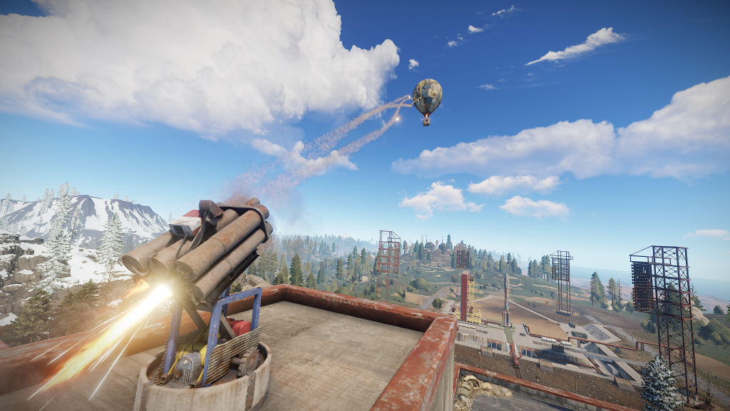 Rust Update Takes To The Skies & Adds Hot Air Balloons
