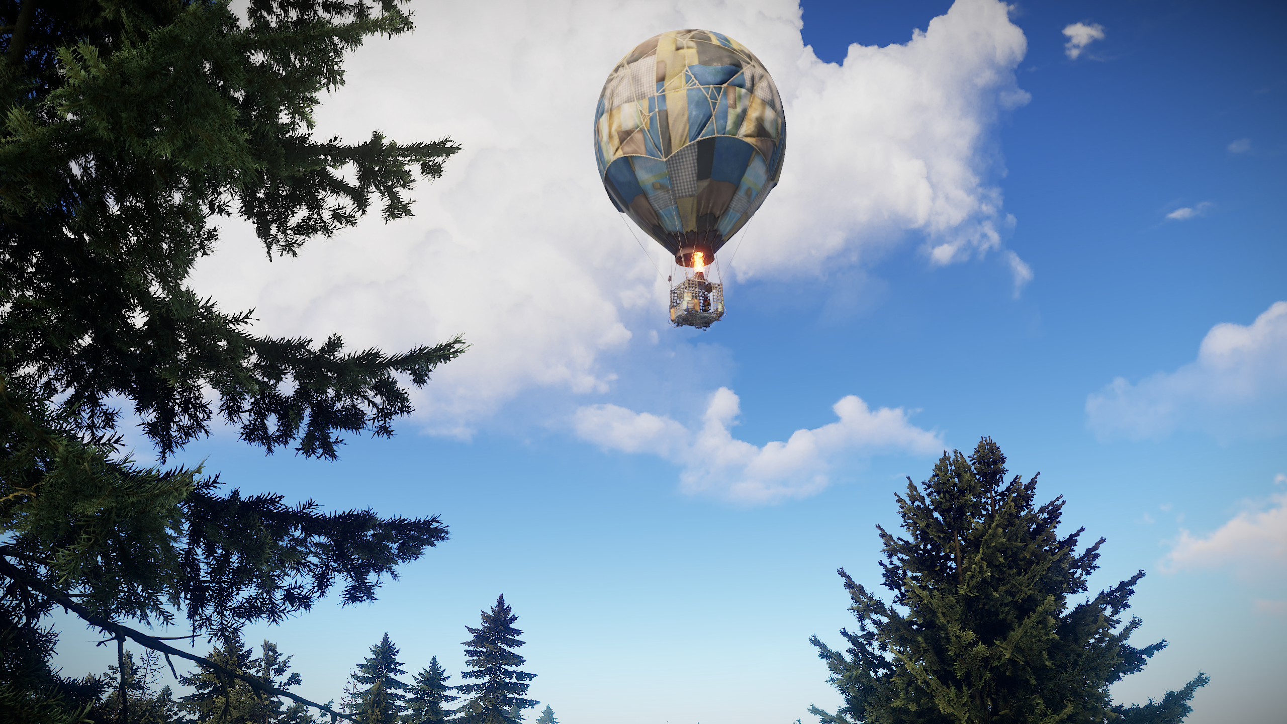 Rust Update Takes To The Skies & Adds Hot Air Balloons