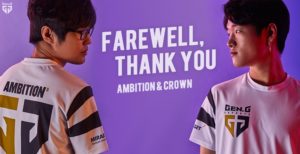 Ambition And Crown Do Not Renew Their Contracts With Gen.G