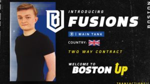 《鬥陣特攻》波士頓主坦 Fusions 第一階段剩餘賽事無法上場！