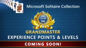 《微軟接龍》加入「等級」和「升等獎勵」機制！