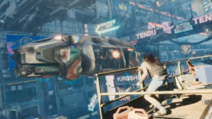 《電馭叛客 2077》有空中飛車　但才不讓你開咧！