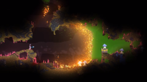 模擬各種物理現象的像素獨立遊戲《Noita》　9 月 24 日搶先體驗