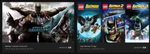 Epic Games 商城限免：《蝙蝠俠：阿卡漢合輯》及《樂高蝙蝠俠三部曲》