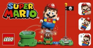 任天堂 x 樂高合作推出超可愛《瑪利歐》套組 LEGO Super Mario！還會發出聲音啊?