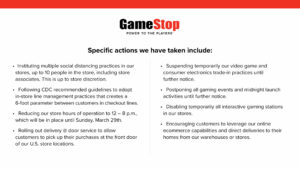起死回生的 GameStop 稱自家產品為「必需品」 防疫期間不願意關閉店家