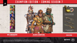 《Apex 英雄》為配合跨平台功能開啟　賽季 7 推出冠軍版數位包