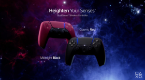 DualSense 雙新色午夜黑、星塵紅亮相！將於 6 月開始販售