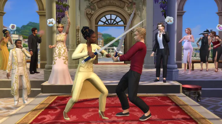 The Sims 4 Royalty and Legacy introduces a New Kingdom-Themed World